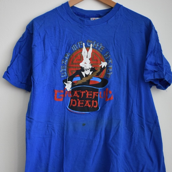 1987 GRATEFUL DEAD CHINESE NEW YEAR OF THE HARE - Picture 1 of 6
